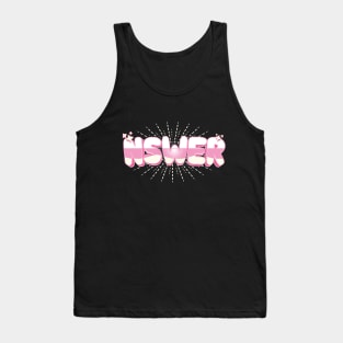 Nswer Nmixx fan base name text | Morcaworks Tank Top